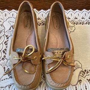 Sperry Top Sider leather slip on